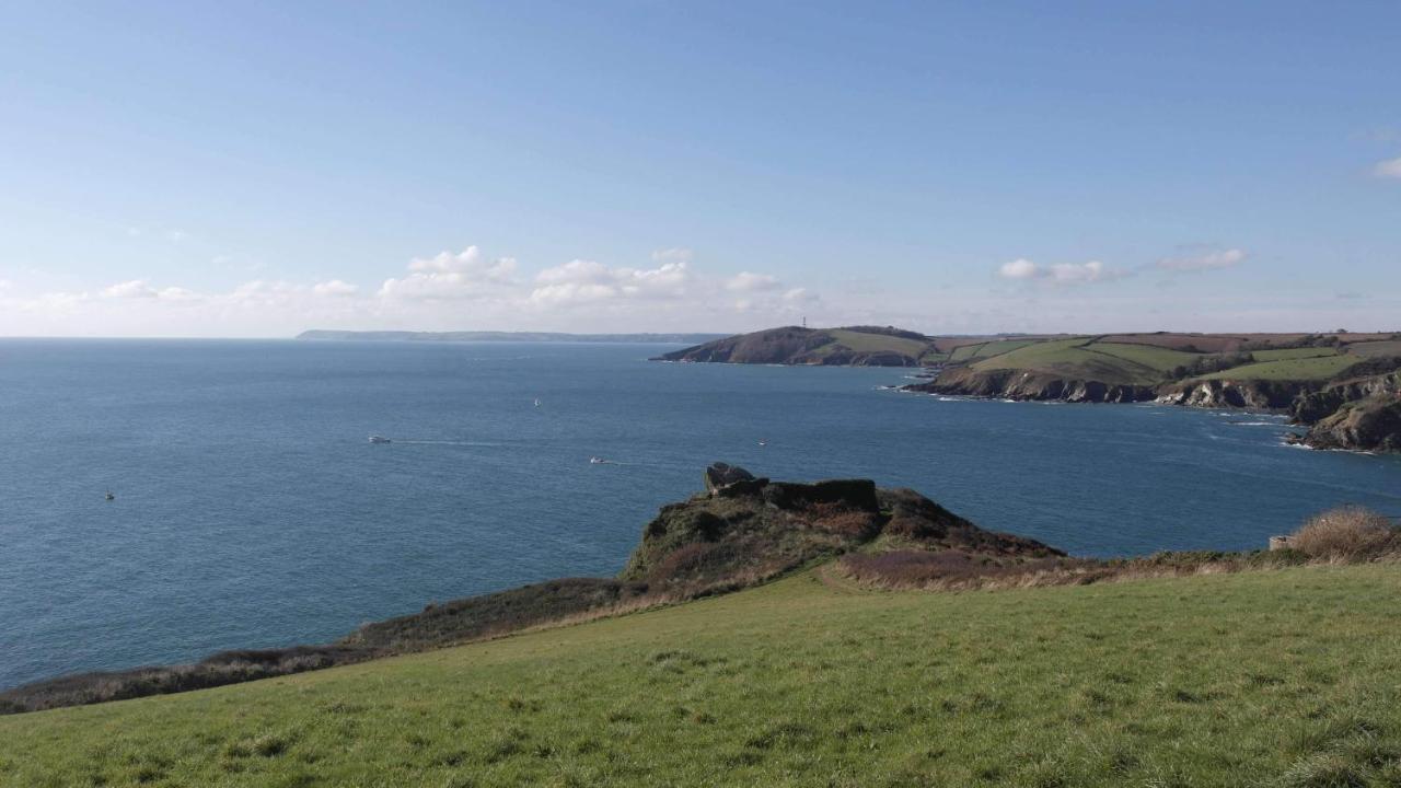 Pentire, On The Coastal Path Villa Polruan Bagian luar foto