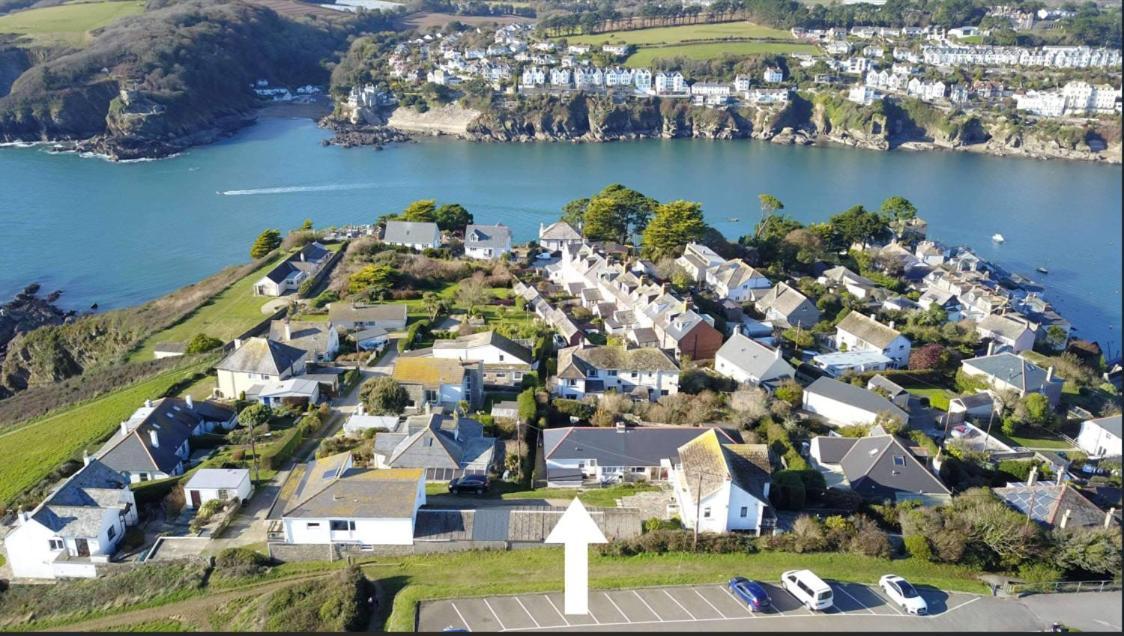 Pentire, On The Coastal Path Villa Polruan Bagian luar foto